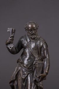 Francesco Terilli, San Pietro, Bronze, 16. Jahrhundert